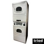 '18 Huebsch Stack Electric Coin SLIDE Dryer 1 Phase 120V New Old Stock Never Used