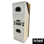 '18 Huebsch Stack Electric Coin Op Dryer 1 Phase 240V NEW OLD STOCK NEVER USED