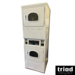 2015 Speed Queen Stack White Coin Op ELECTRIC Dryer 1 Phase 240V