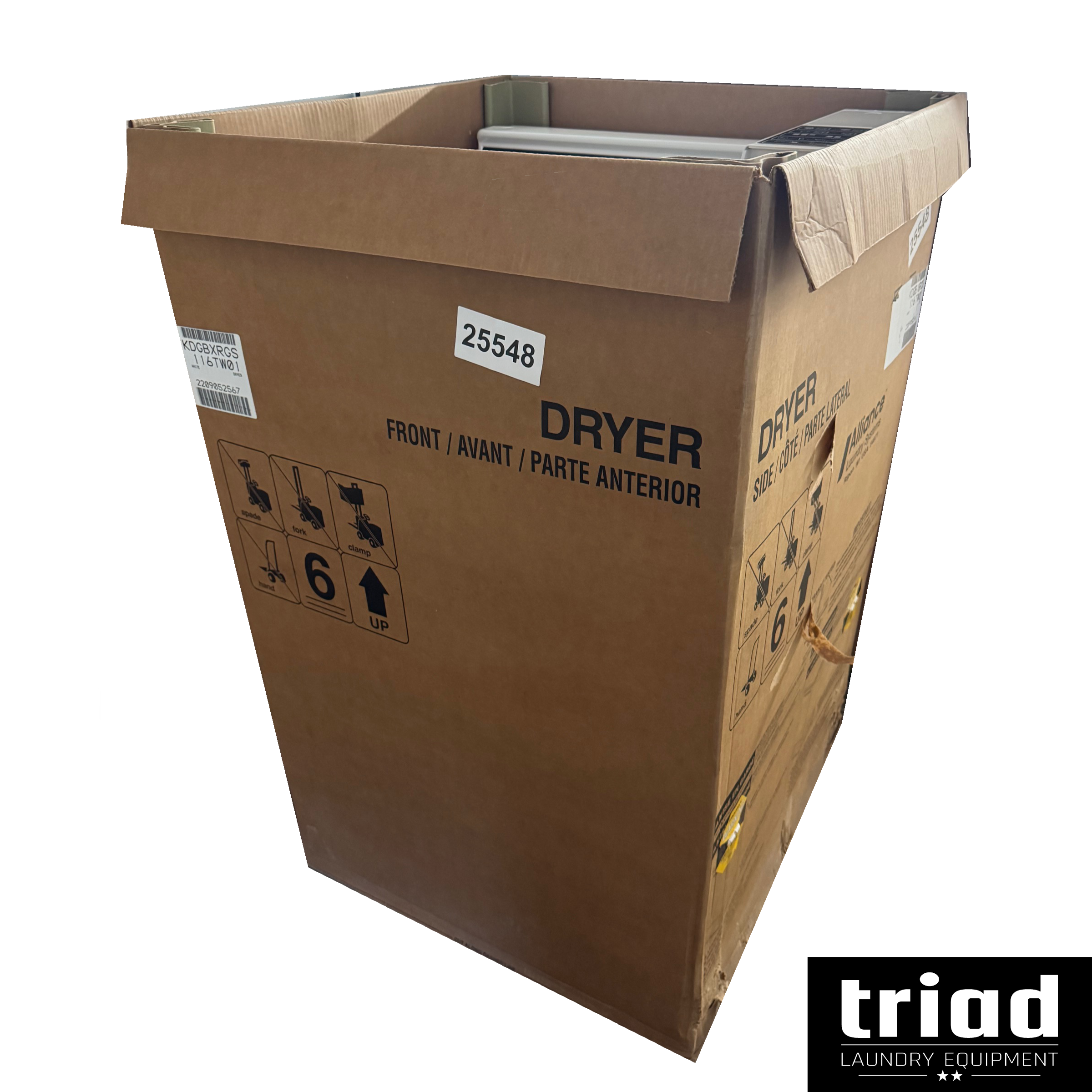 25548 2022 Continental Coin Op Gas Dryer, NEW OLD STOCK, NEVER USED!! - Image 1