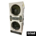 2018 Huebsch 30lb Stack White Coin Op Gas Dryer