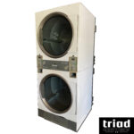 2018 Huebsch 45lb Gas Stack Dryer Coin Op