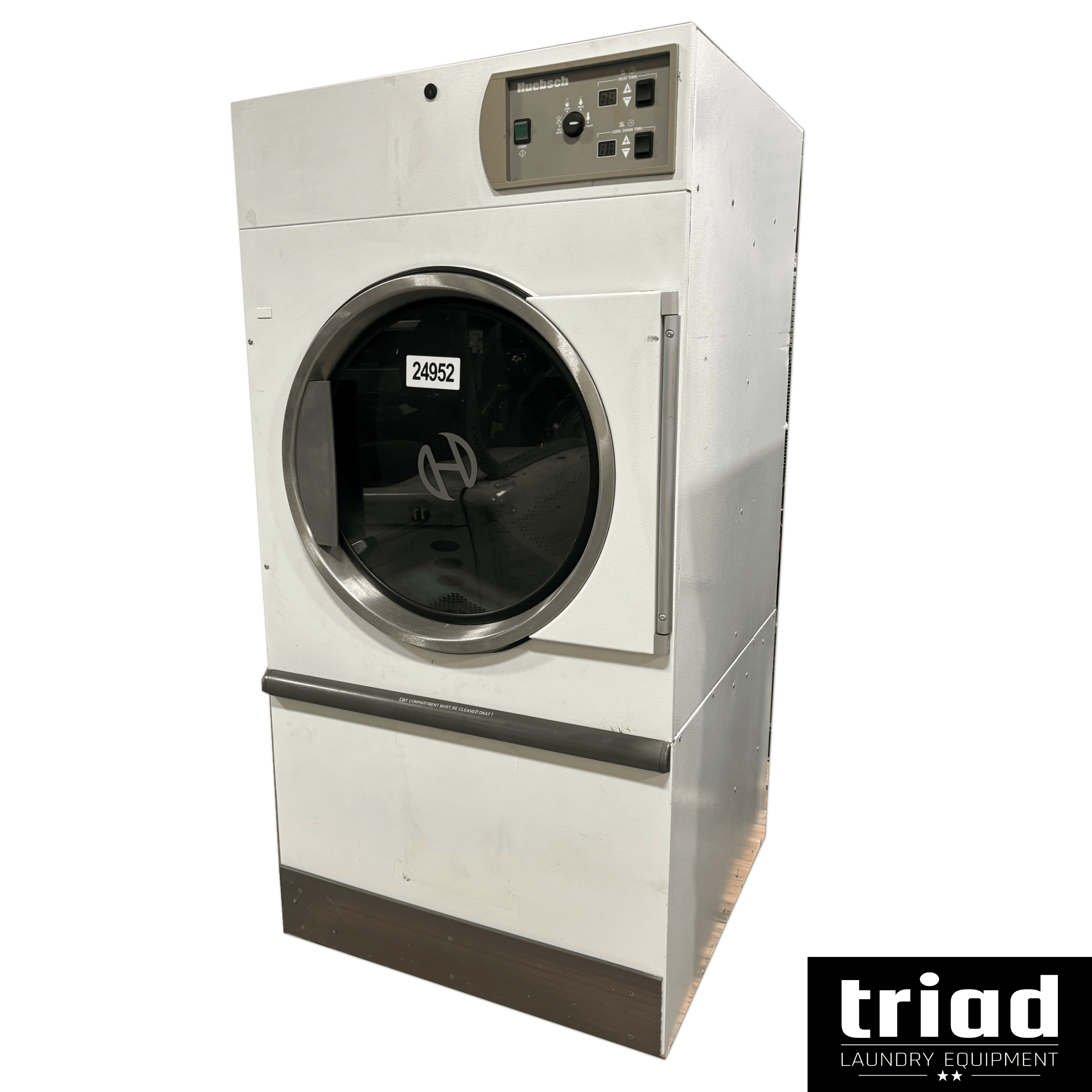 24952 2013 Huebsch 35lb Electric Dryer OPL 3 Phase - Image 1